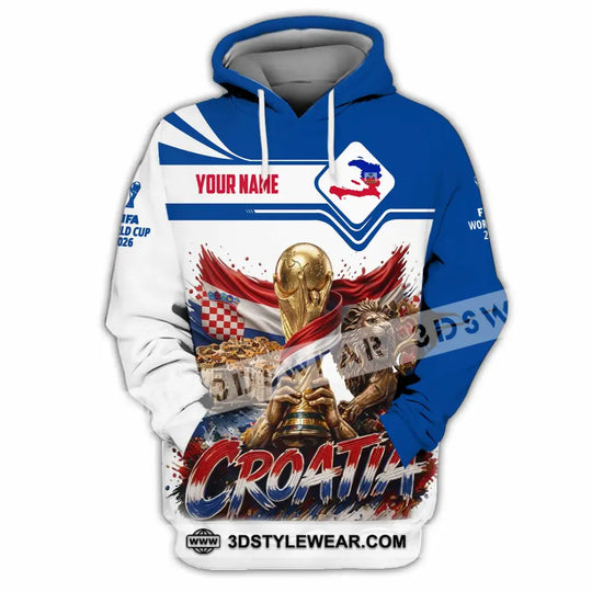 Unisex Shirt - Custom Croatia World Cup 2026 Shirt style option 2