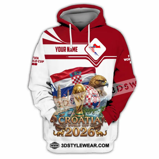 Unisex Shirt - Custom Croatia World Cup 2026 Shirt style option 2