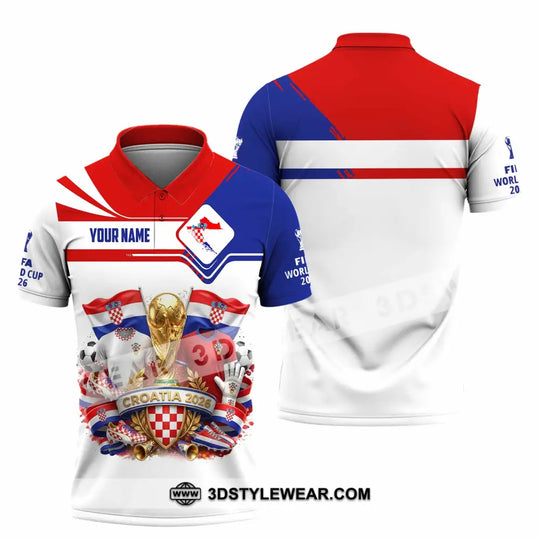 Unisex Shirt - Custom Croatia World Cup 2026 Shirt style option 2