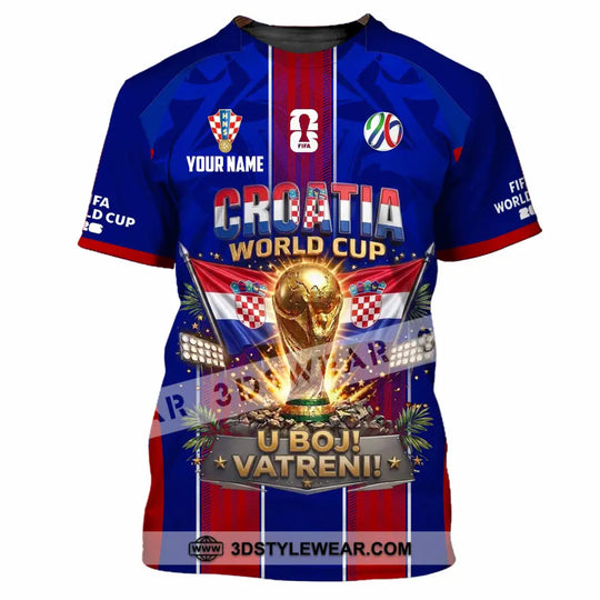 Unisex Shirt - Custom Croatia World Cup 2026 Shirt style option 4