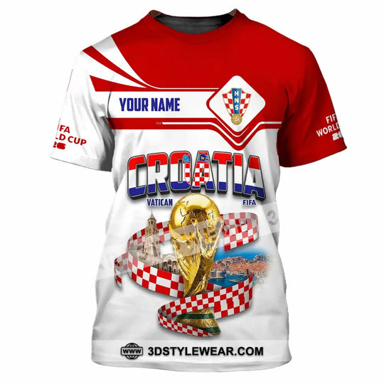 Unisex Shirt - Custom Croatia World Cup 2026 Shirt style option 2