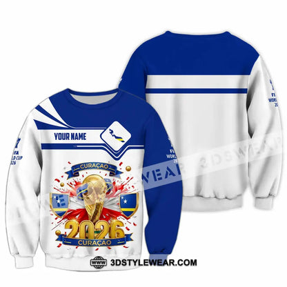 Unisex Shirt - Custom Curacao World Cup 2026 Shirt - Long Sleeve / S - T-shirt