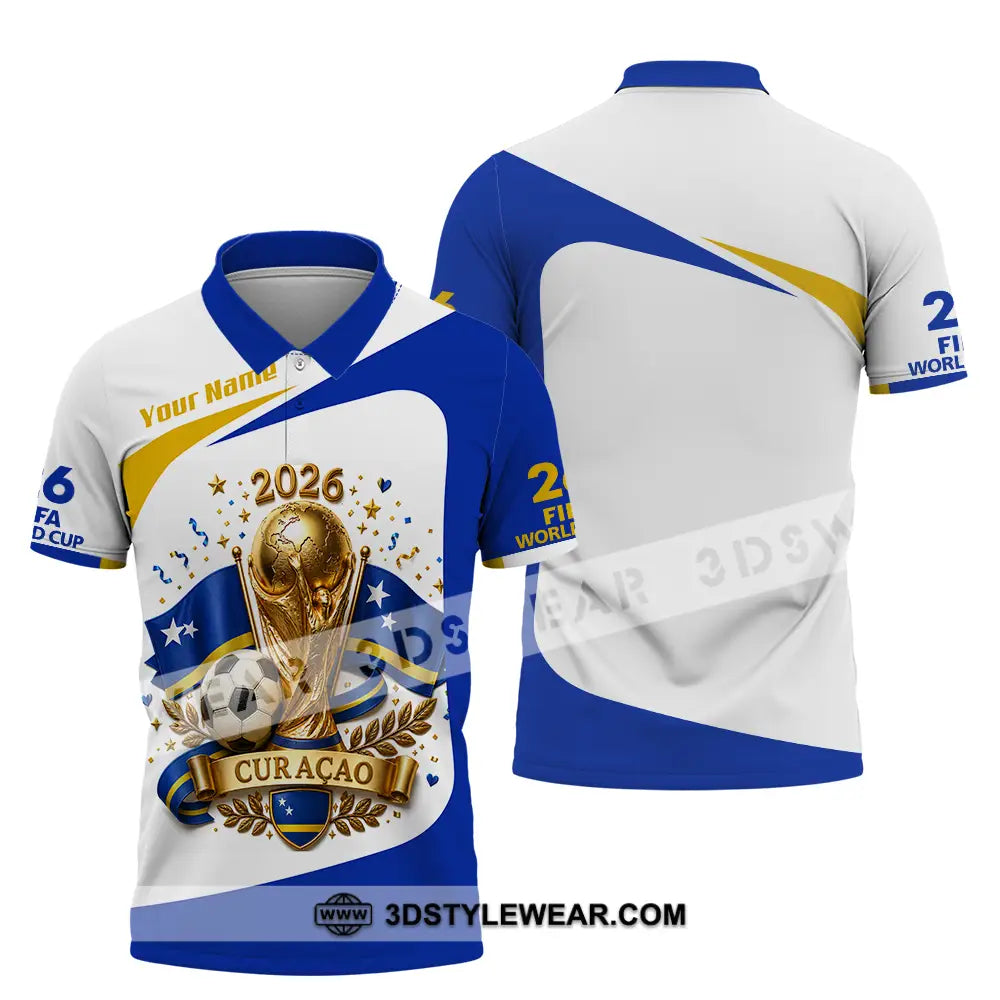 Unisex Shirt - Custom Curacao World Cup 2026 Shirt - Polo Shirt / S - T-shirt