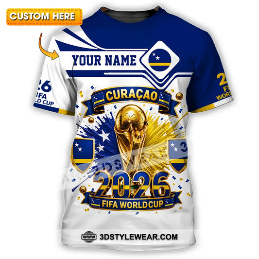 Unisex Shirt - Custom Curacao World Cup 2026 Shirt - T-shirt