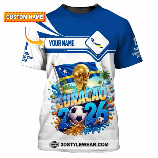Unisex Shirt - Custom Curacao World Cup 2026 Shirt - T-shirt