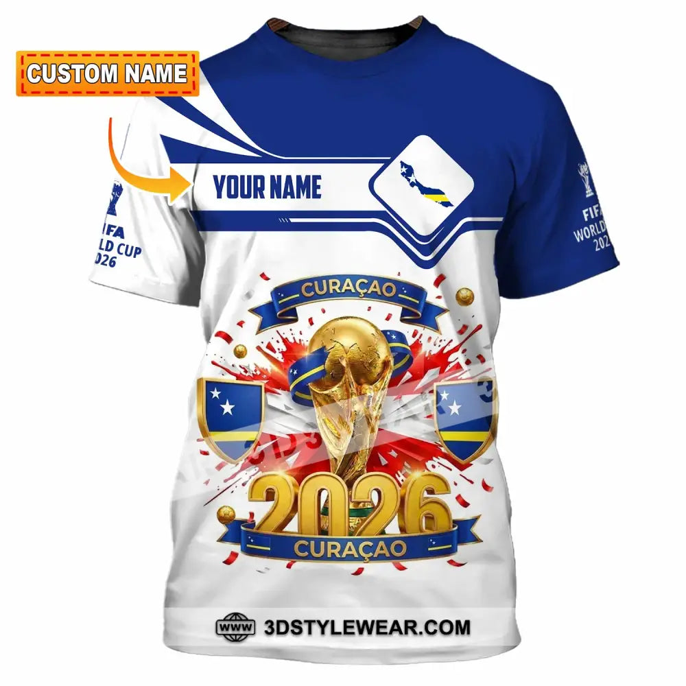 Unisex Shirt - Custom Curacao World Cup 2026 Shirt - T-shirt