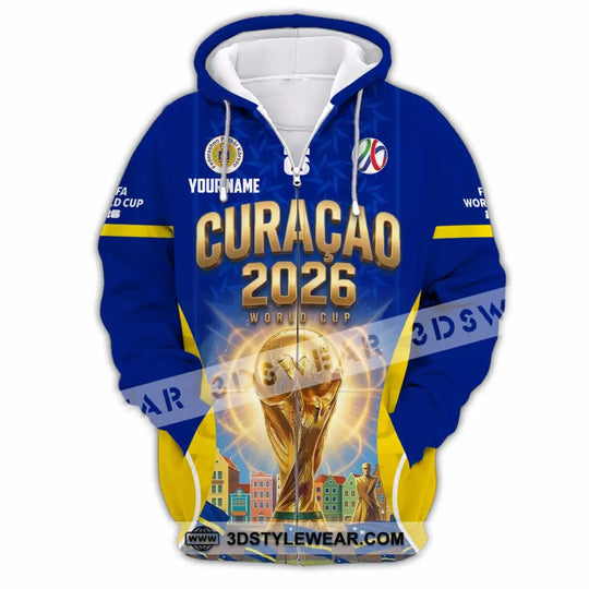 Unisex Shirt - Custom Curacao World Cup 2026 Shirt style option 3