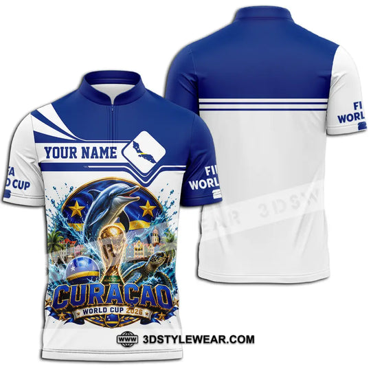 Unisex Shirt - Custom Curacao World Cup 2026 Shirt style option 2