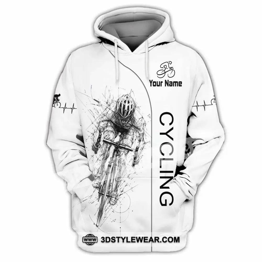 Unisex Shirt - Custom Cycling Shirt - Hoodie / S - T-shirt