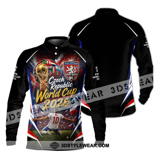 Unisex Shirt - Custom Czech Republic World Cup 2026 Shirt style option 3