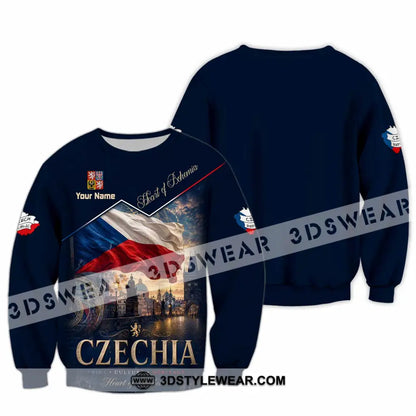 Unisex Shirt - Custom Czechia Shirt - Long Sleeve / S - T-shirt