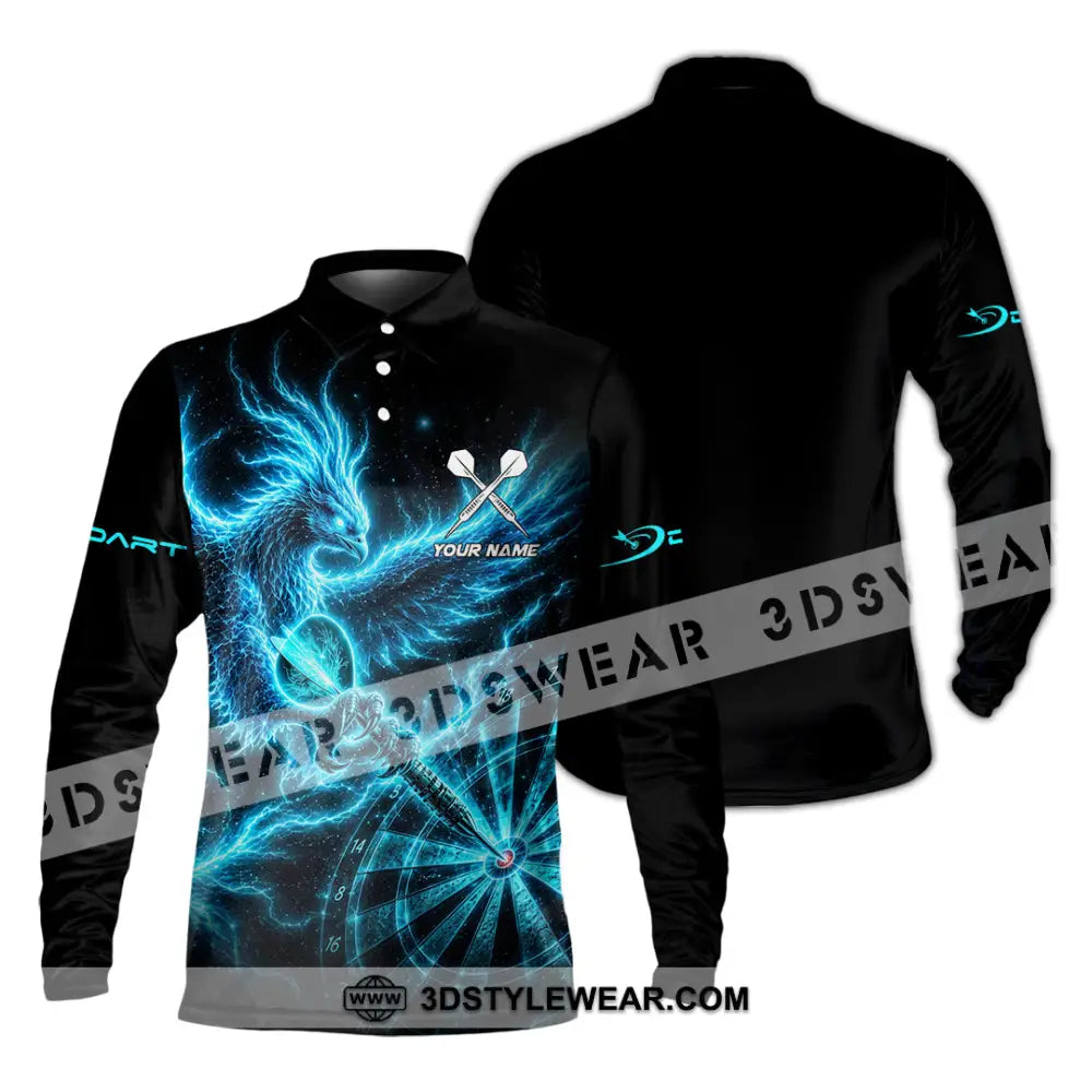 Unisex Shirt - Custom Darts Shirt - Long Sleeve Polo / S - T-shirt