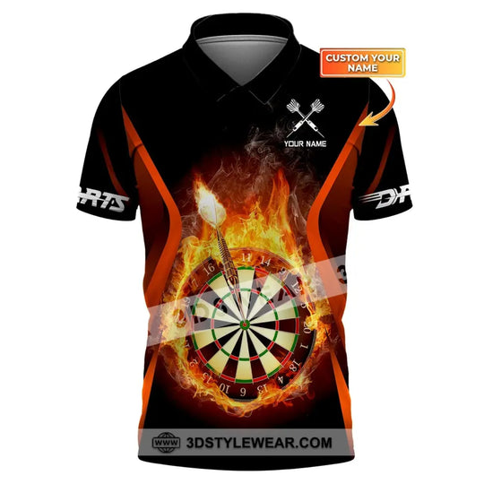 Unisex Shirt, Custom Darts Polo Shirt, Darts Hoodie, Darts Team T-Shirt, Gift for Darts Players style option 1