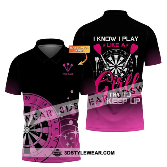 Unisex Shirt, Custom Darts Polo Shirt, Darts Hoodie, Darts Team T-Shirt, Gift for Darts Players style option 1