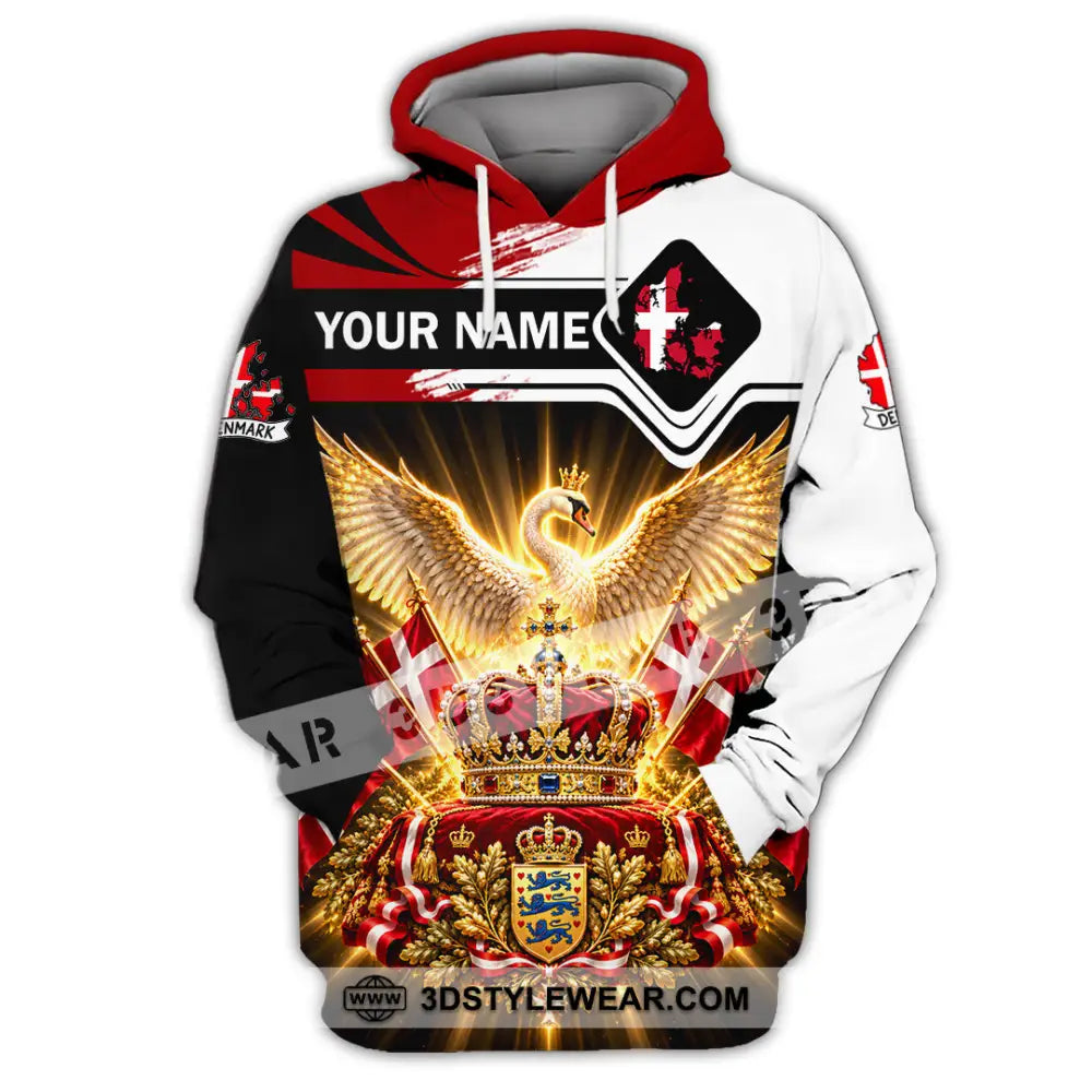 Unisex Shirt - Custom Denmark Shirt - Hoodie / S - T-shirt