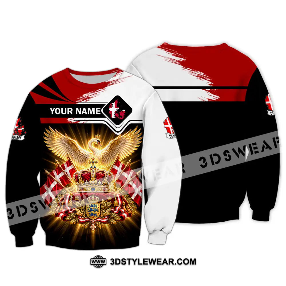 Unisex Shirt - Custom Denmark Shirt - Long Sleeve / S - T-shirt