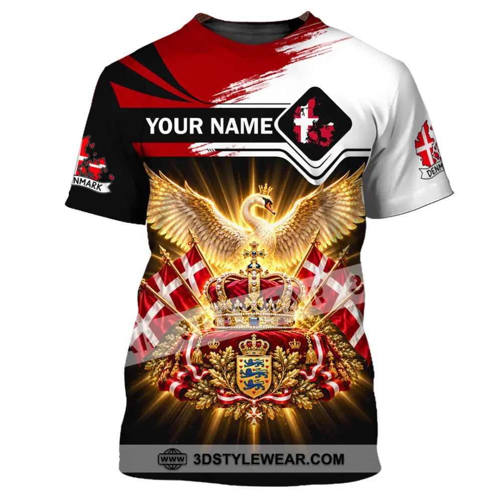 Unisex Shirt - Custom Denmark Shirt - T-Shirt / S - T-shirt