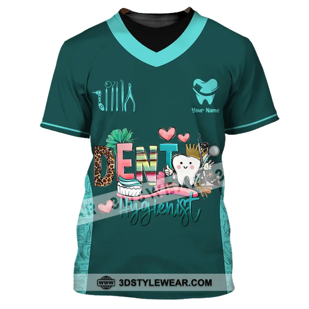 Unisex Shirt - Custom Dental Hygienist Shirt - T-Shirt / S - T-shirt