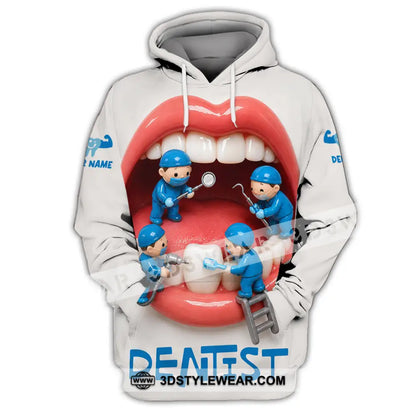 Unisex Shirt - Custom Dentist Shirt - Hoodie / S - T-shirt