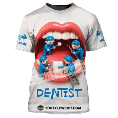Unisex Shirt - Custom Dentist Shirt - T-Shirt / S - T-shirt