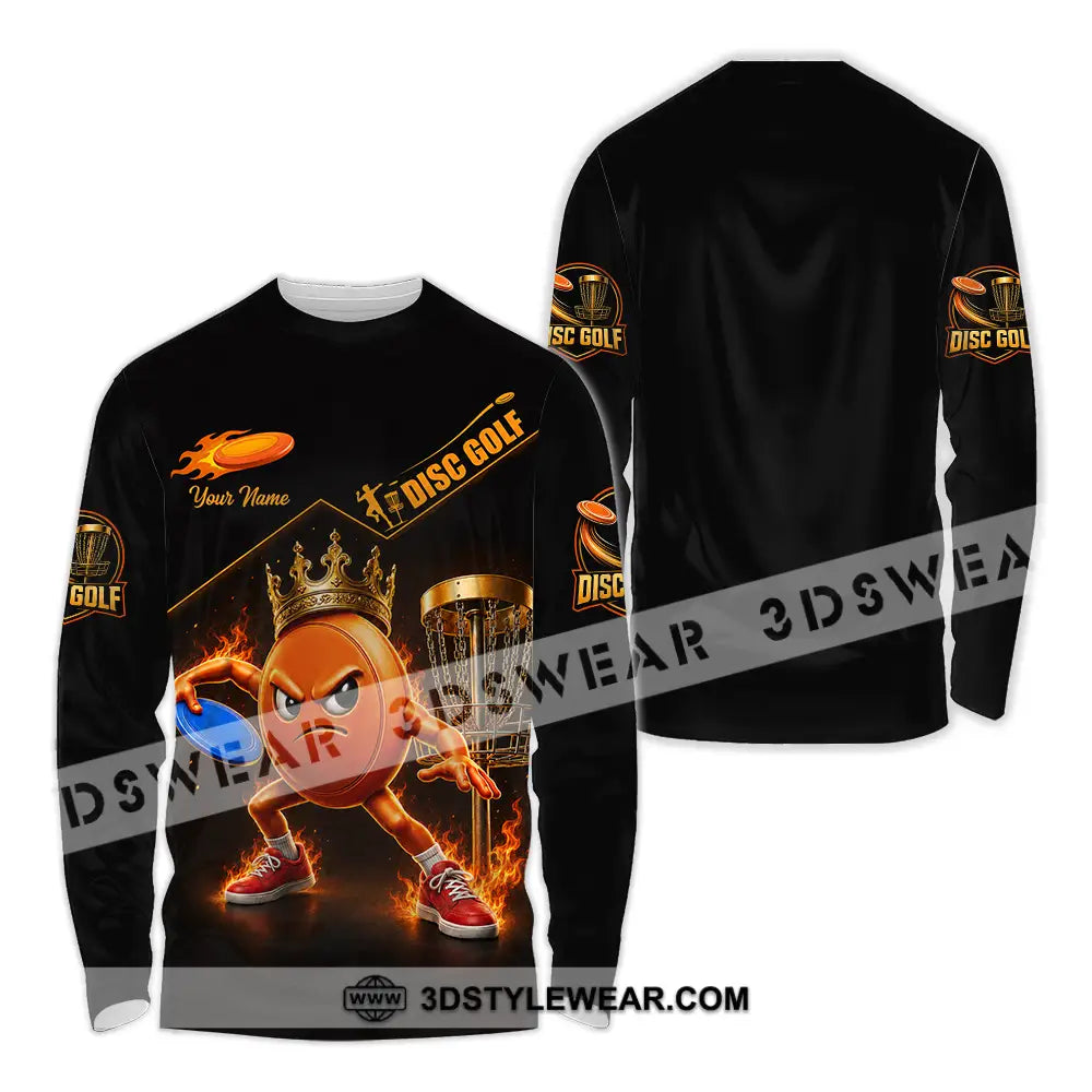 Unisex Shirt - Custom Disc Golf Shirt - Long Sleeve Shirt / S - T-shirt