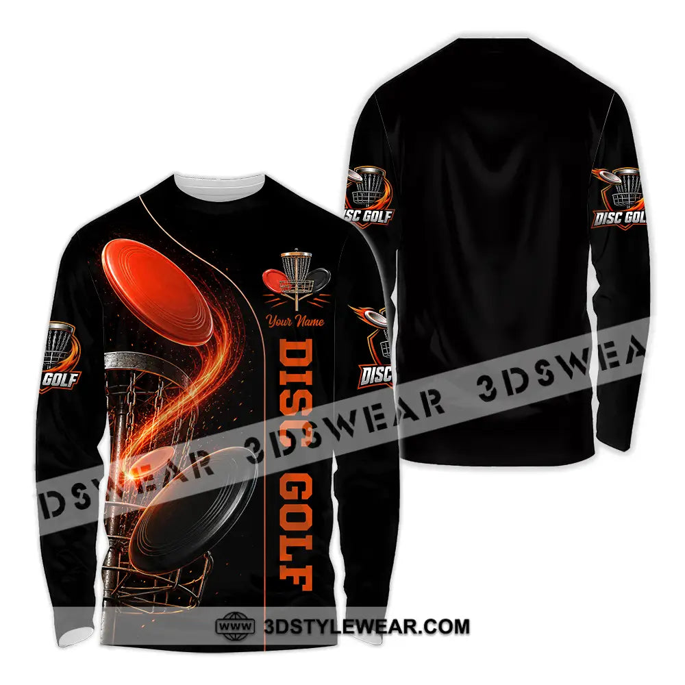 Unisex Shirt - Custom Disc Golf Shirt - Long Sleeve Shirt / S - T-shirt