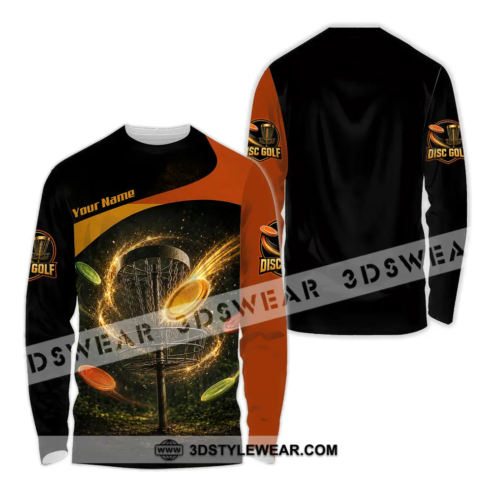 Unisex Shirt - Custom Disc Golf Shirt - Long Sleeve Shirt / S - T-shirt