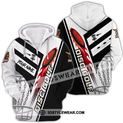 Unisex Shirt - Custom Disc Golf Shirt - Zipper Hoodie / S - T-shirt