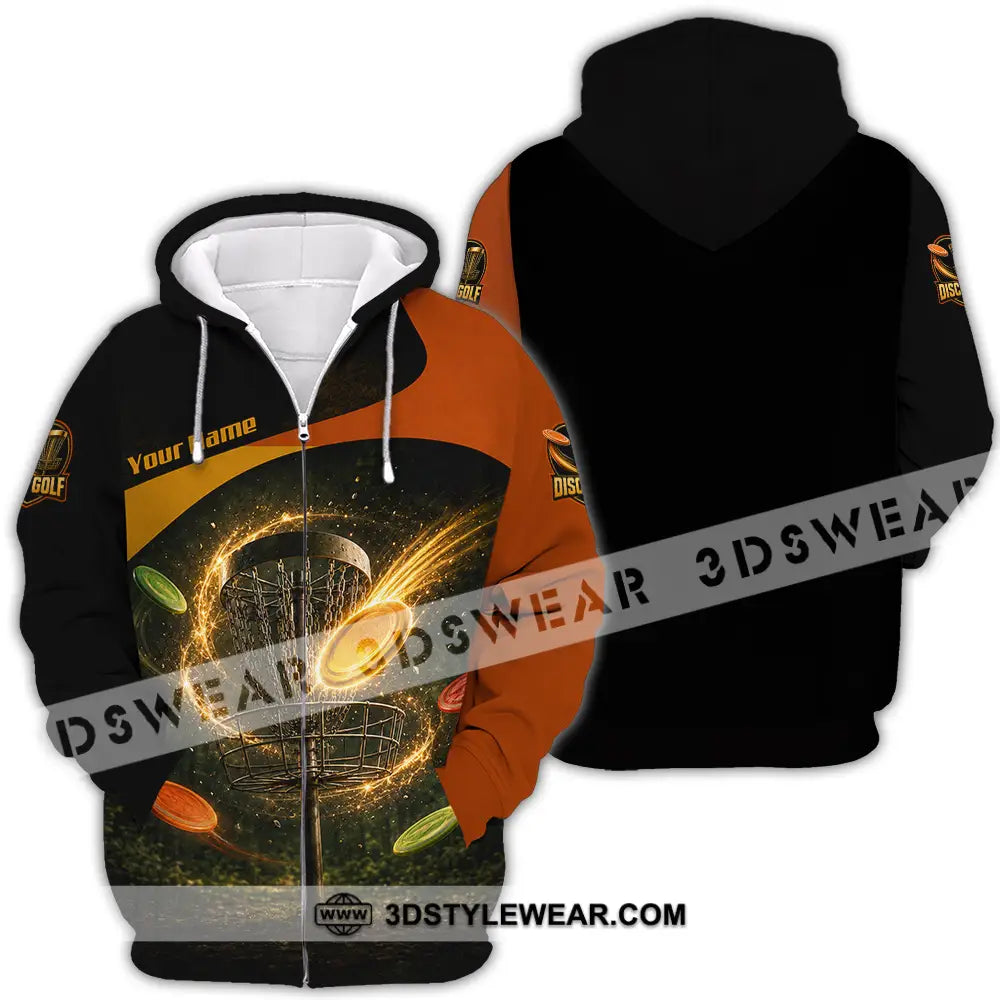 Unisex Shirt - Custom Disc Golf Shirt - Zipper Hoodie / S - T-shirt