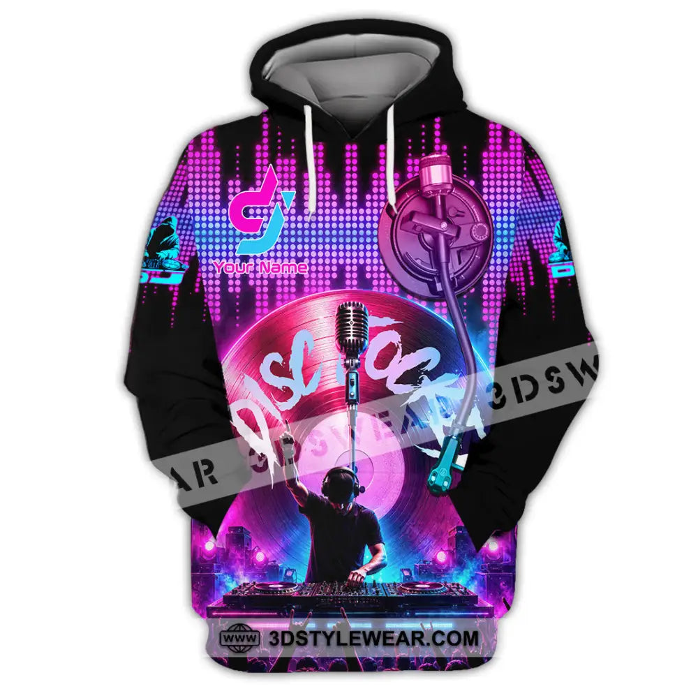 Unisex Shirt - Custom Disc Jockey Shirt - Hoodie / S - T-shirt
