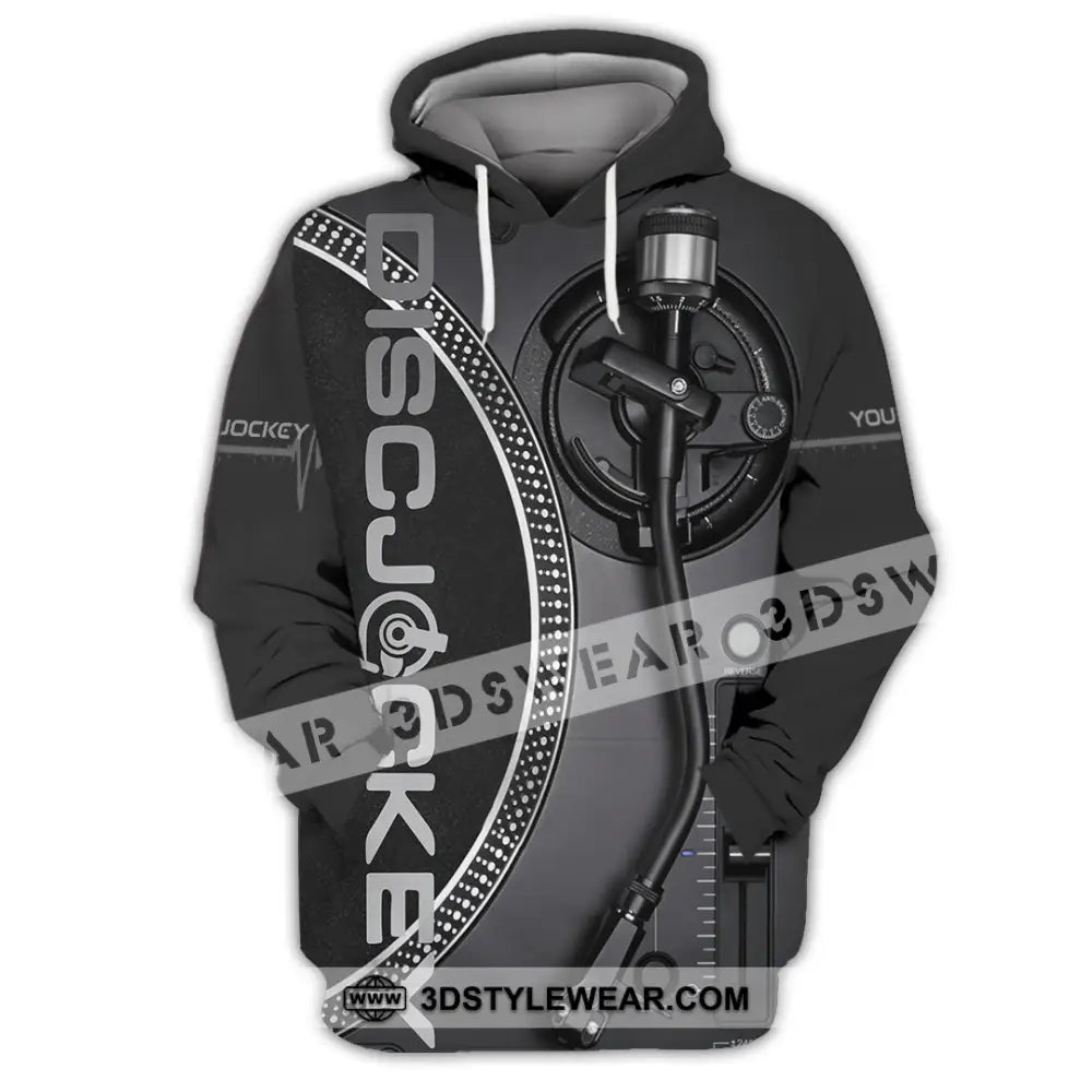 Unisex Shirt - Custom Disc Jockey Shirt - Hoodie / S - T-shirt