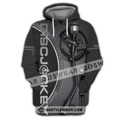 Unisex Shirt - Custom Disc Jockey Shirt - Hoodie / S - T-shirt