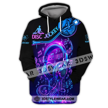 Unisex Shirt - Custom Disc Jockey Shirt - Hoodie / S - T-shirt