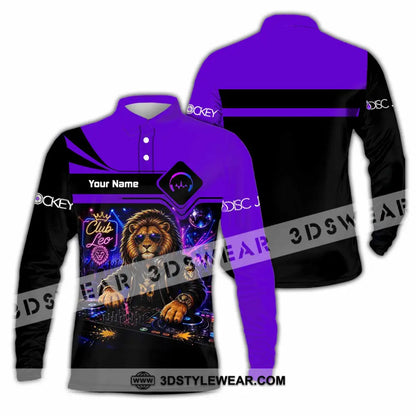 Unisex Shirt - Custom Disc Jockey Shirt - Long Sleeve Polo / S - T-shirt