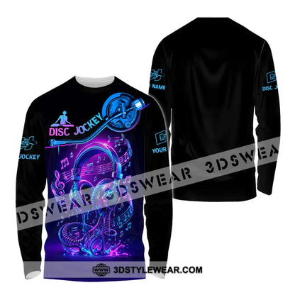 Unisex Shirt - Custom Disc Jockey Shirt - Long Sleeve Shirt / S - T-shirt