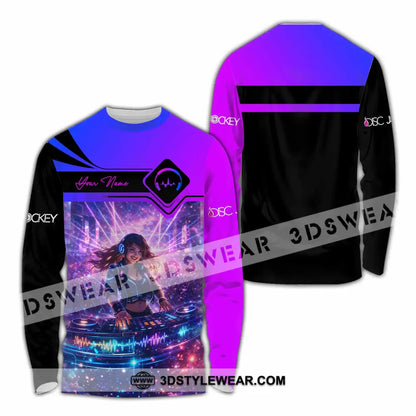 Unisex Shirt - Custom Disc Jockey Shirt - Long Sleeve Shirt / S - T-shirt