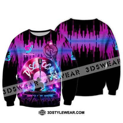 Unisex Shirt - Custom Disc Jockey Shirt - Long Sleeve / S - T-shirt