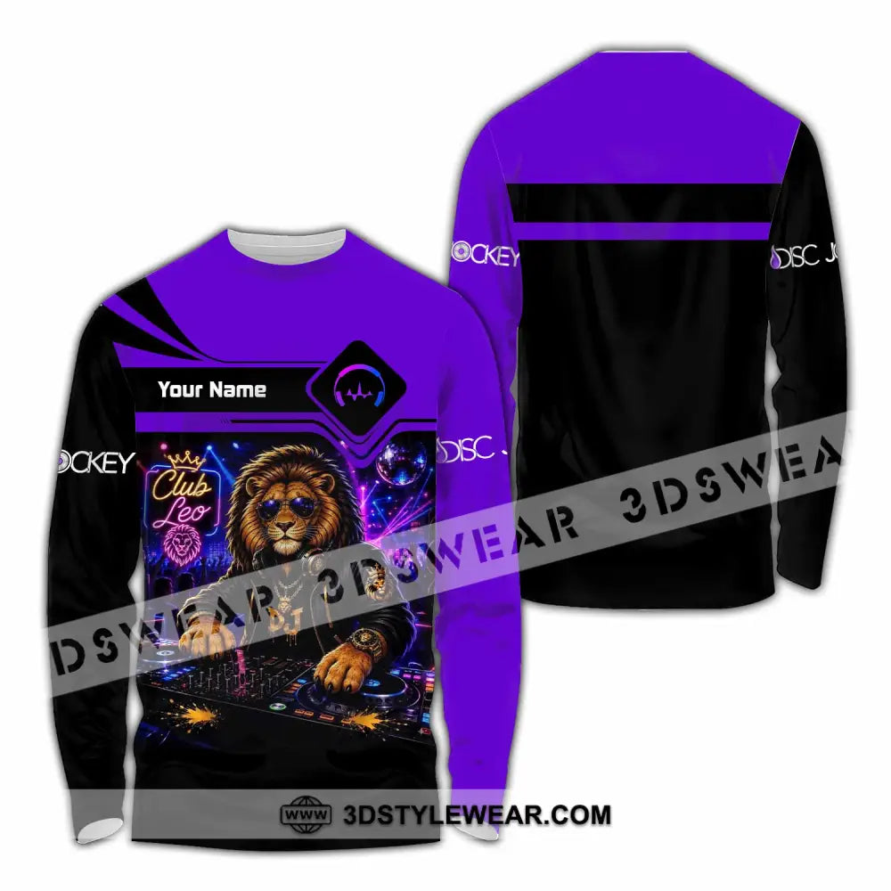 Unisex Shirt - Custom Disc Jockey Shirt - Long Sleeve Shirt / S - T-shirt