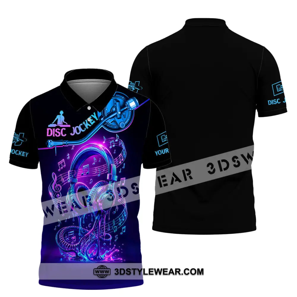 Unisex Shirt - Custom Disc Jockey Shirt - Polo Shirt / S - T-shirt