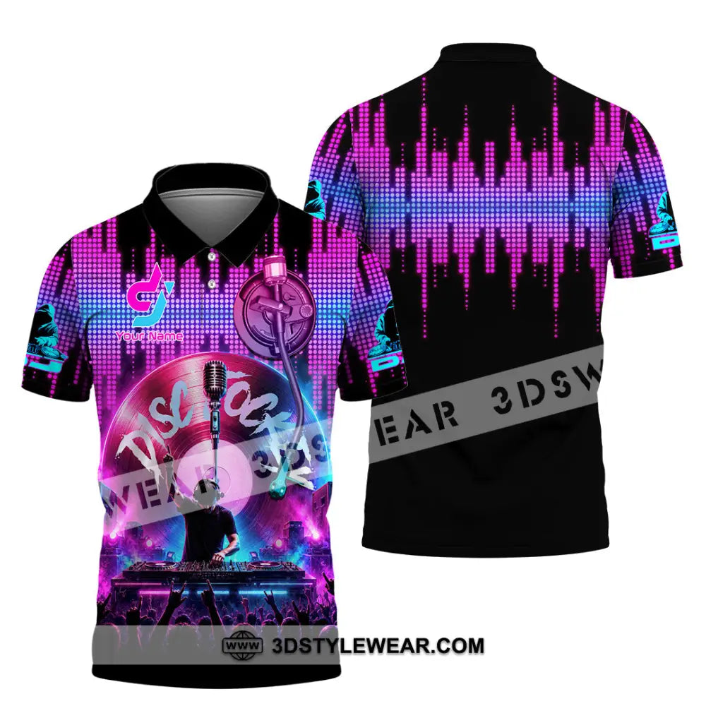 Unisex Shirt - Custom Disc Jockey Shirt - Polo Shirt / S - T-shirt