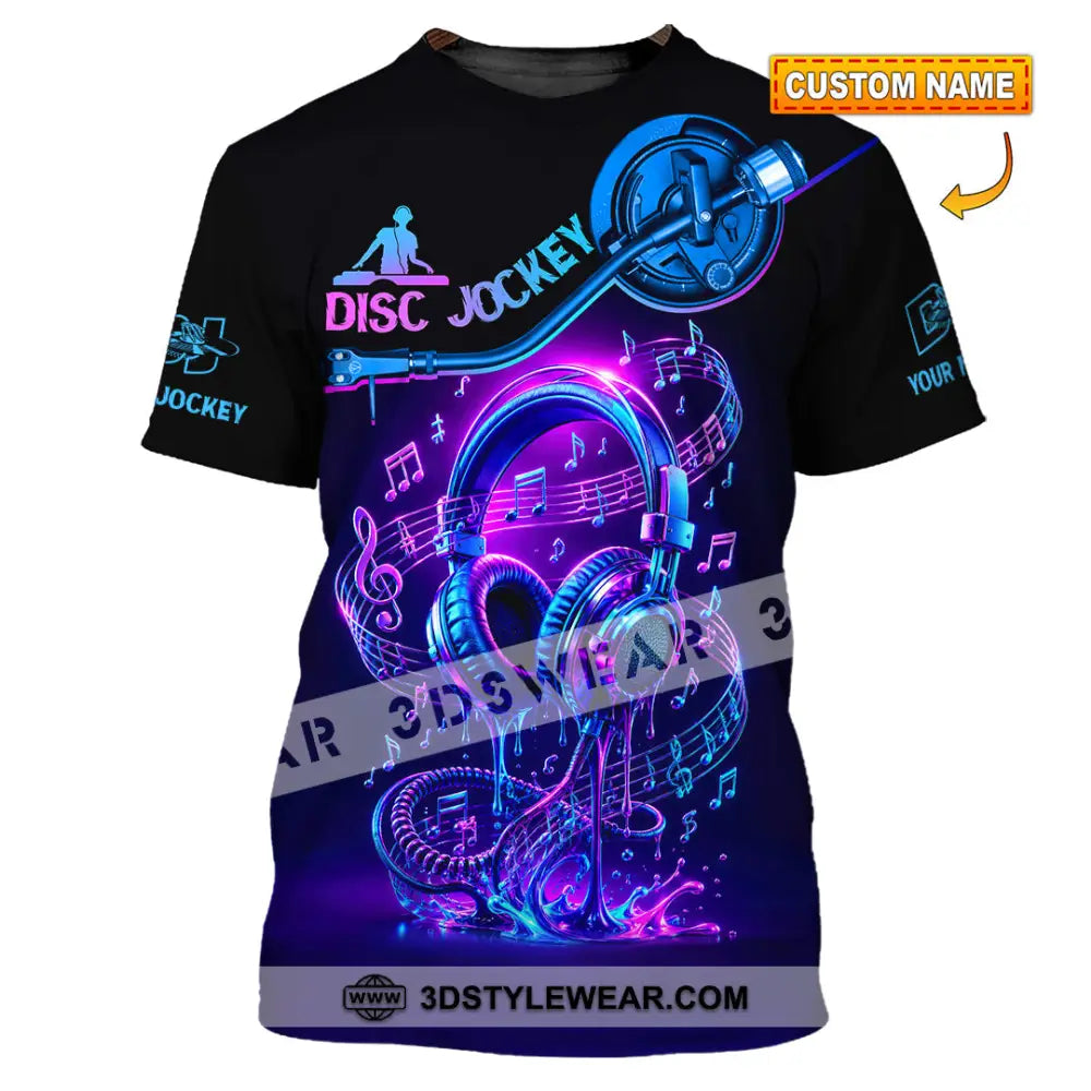 Unisex Shirt - Custom Disc Jockey Shirt - T-shirt