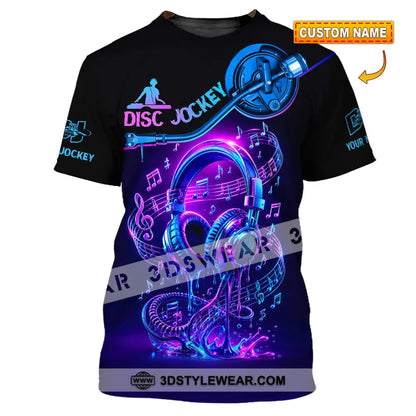 Unisex Shirt - Custom Disc Jockey Shirt - T-shirt