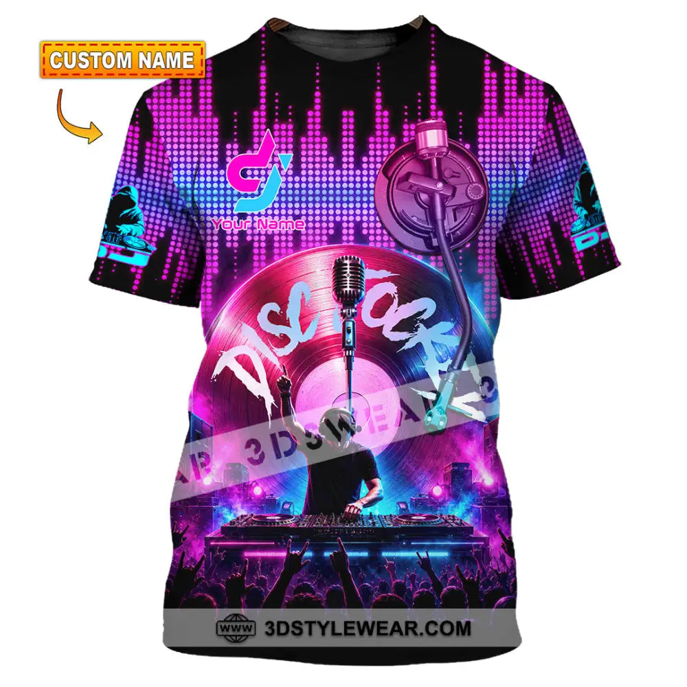 Unisex Shirt - Custom Disc Jockey Shirt - T-shirt