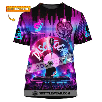 Unisex Shirt - Custom Disc Jockey Shirt - T-shirt