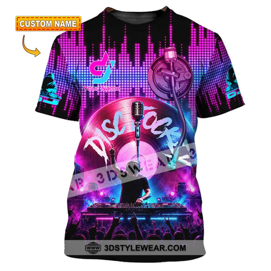 Unisex Shirt - Custom Disc Jockey Shirt - T-shirt
