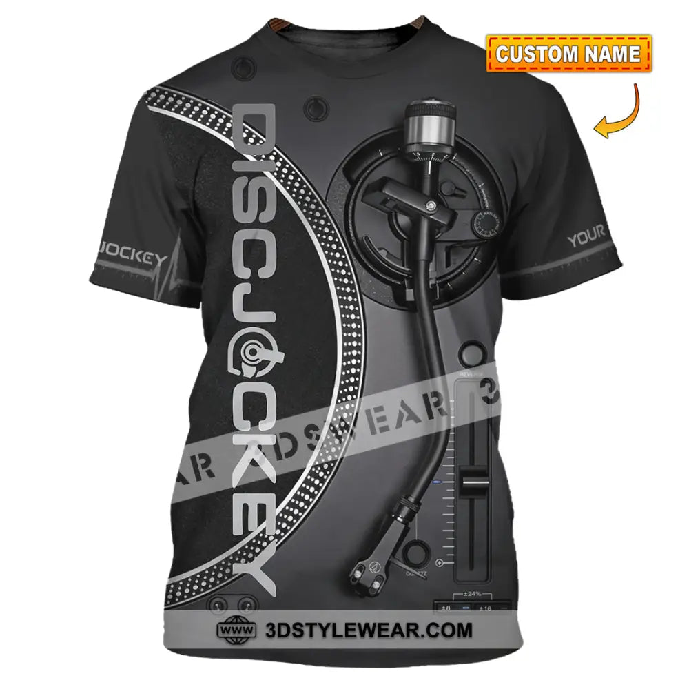 Unisex Shirt - Custom Disc Jockey Shirt - T-shirt