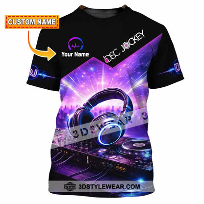 Unisex Shirt - Custom Disc Jockey Shirt - T-shirt