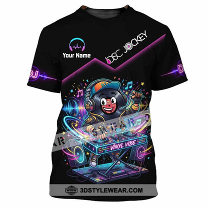 Unisex Shirt - Custom Disc Jockey Shirt - T-Shirt / S - T-shirt
