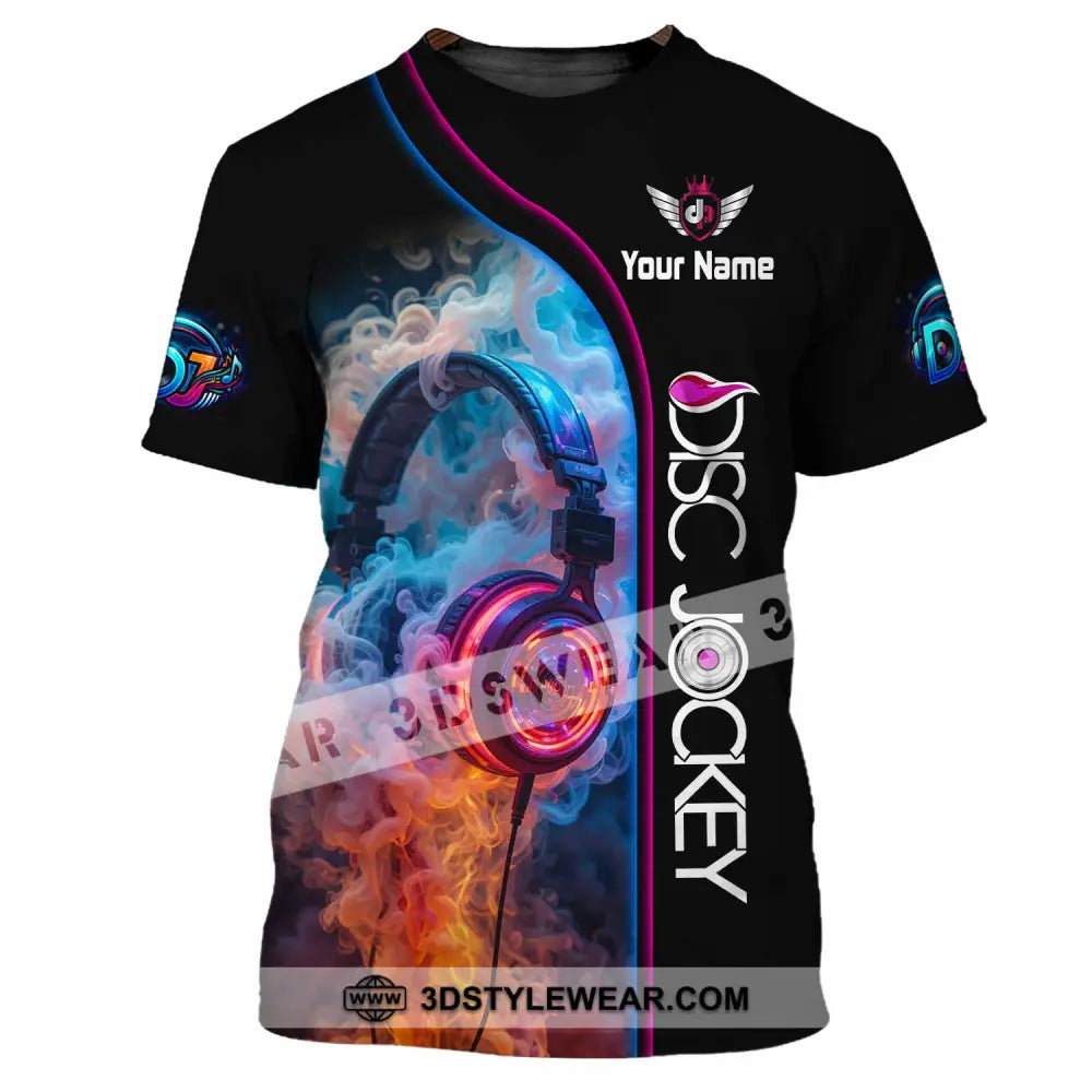 Unisex Shirt - Custom Disc Jockey Shirt - T-Shirt / S - T-shirt