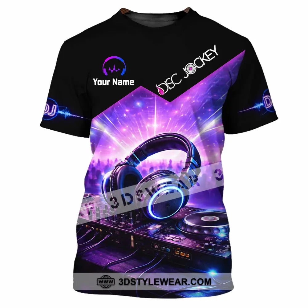 Unisex Shirt - Custom Disc Jockey Shirt - T-Shirt / S - T-shirt